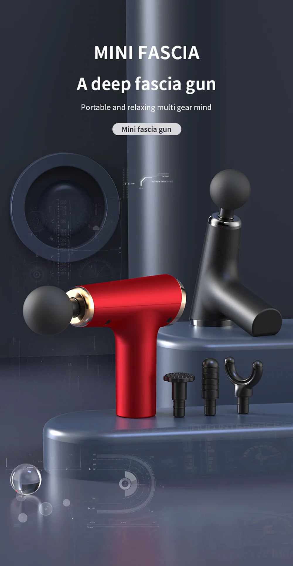 Deep Tissue Neck Massager - Precision Relief for Muscle Knot