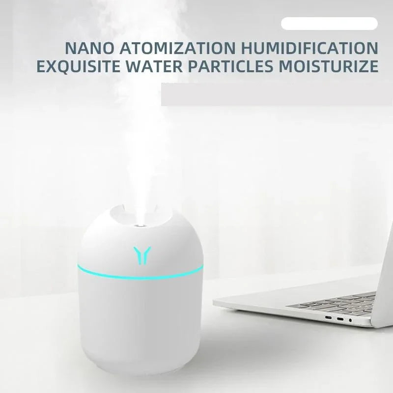 USB Mini Air Humidifier & Essential Oil Diffuser for Home