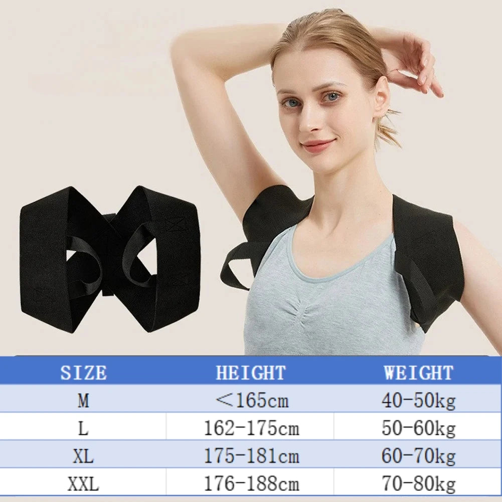 Adjustable Back Brace: Comfort & Alignment Posture Support