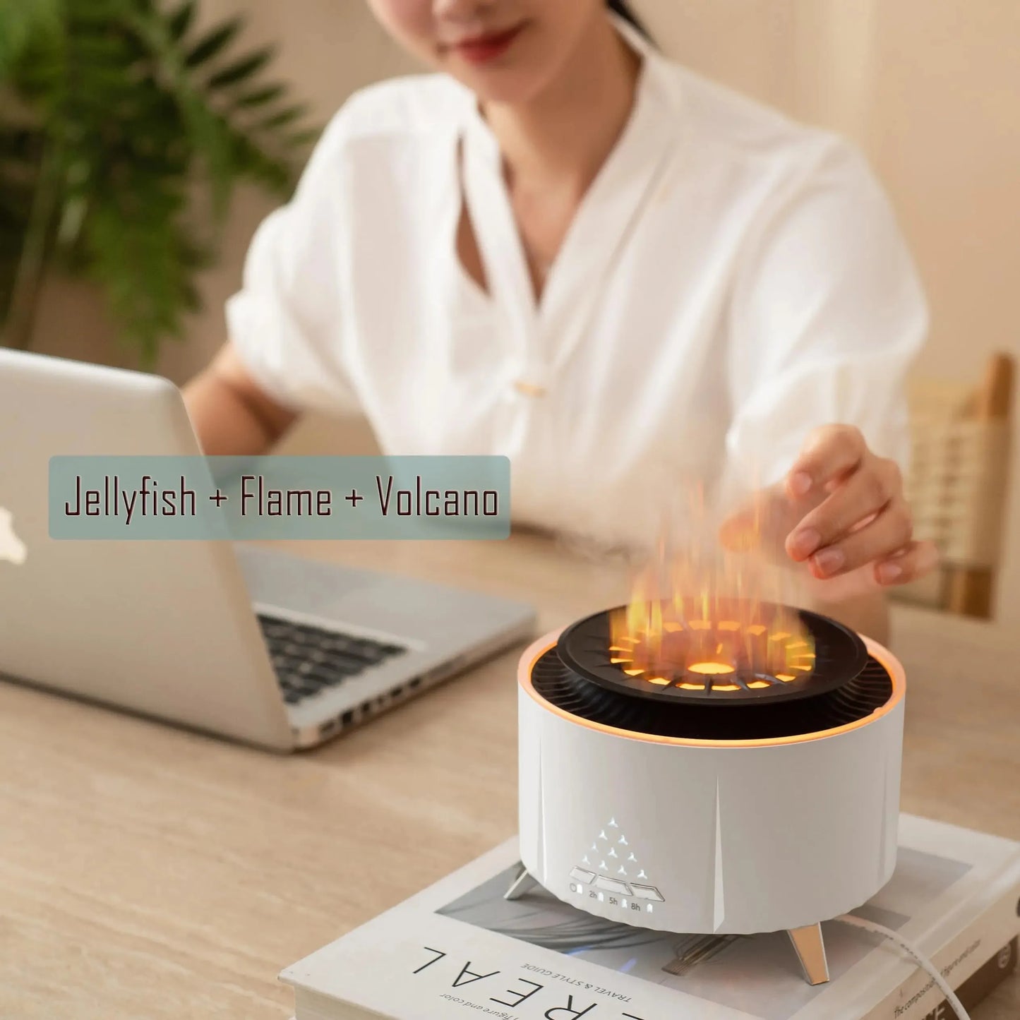 Large Room Jellyfish Oil Diffuser:Cool Design & Aromatherapy