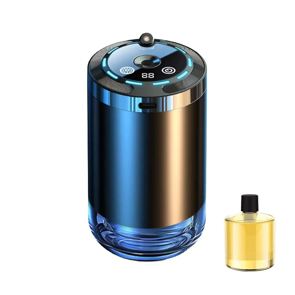 Car Humidifier with Aromatherapy Diffuser - 5 Modes, Long