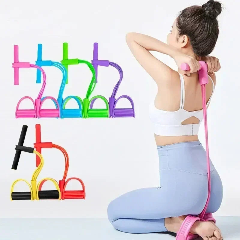 Elastic Fitness Bands For Sports Exercises