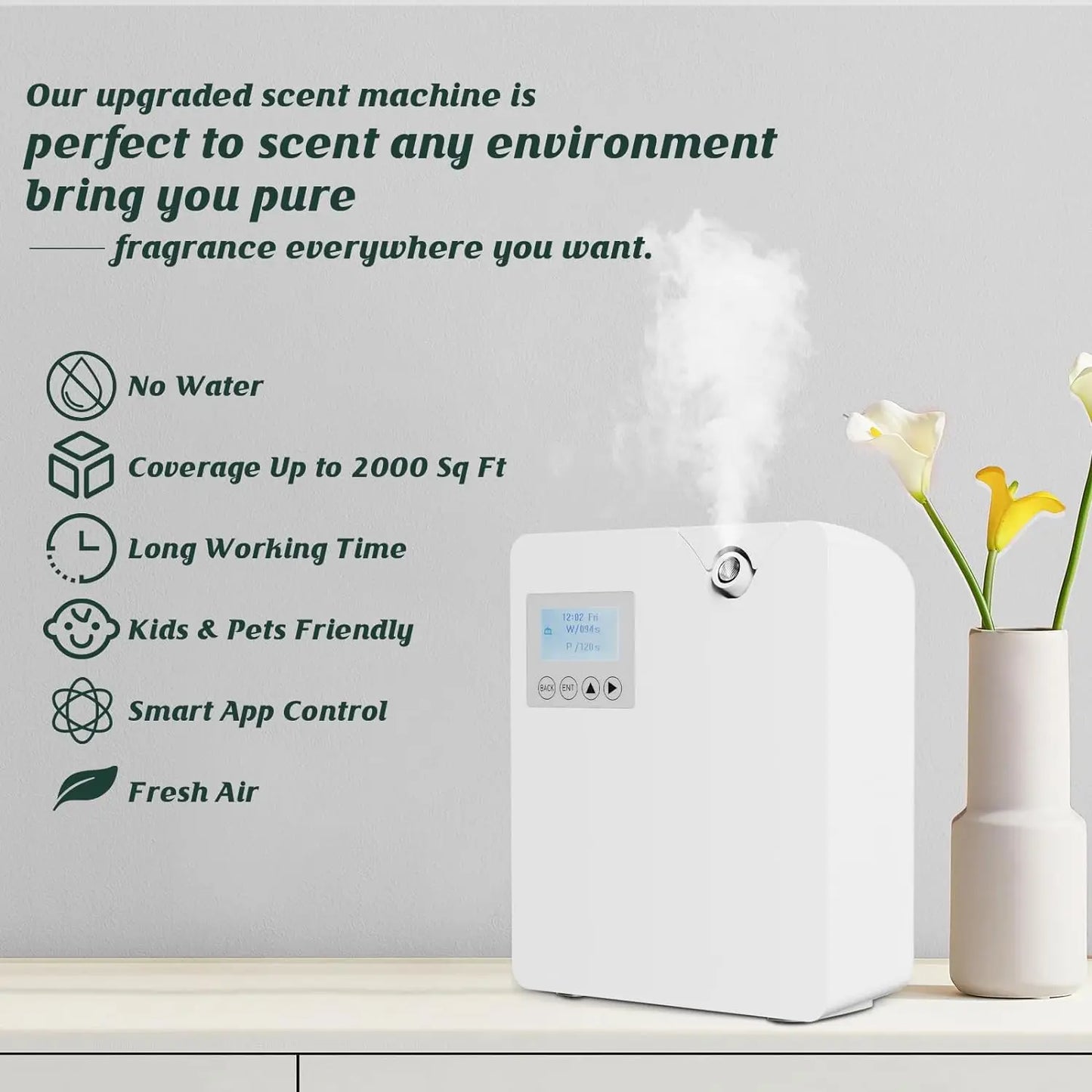 Aromatherapy Diffusers WIFI Control Essential Oil Diffuser