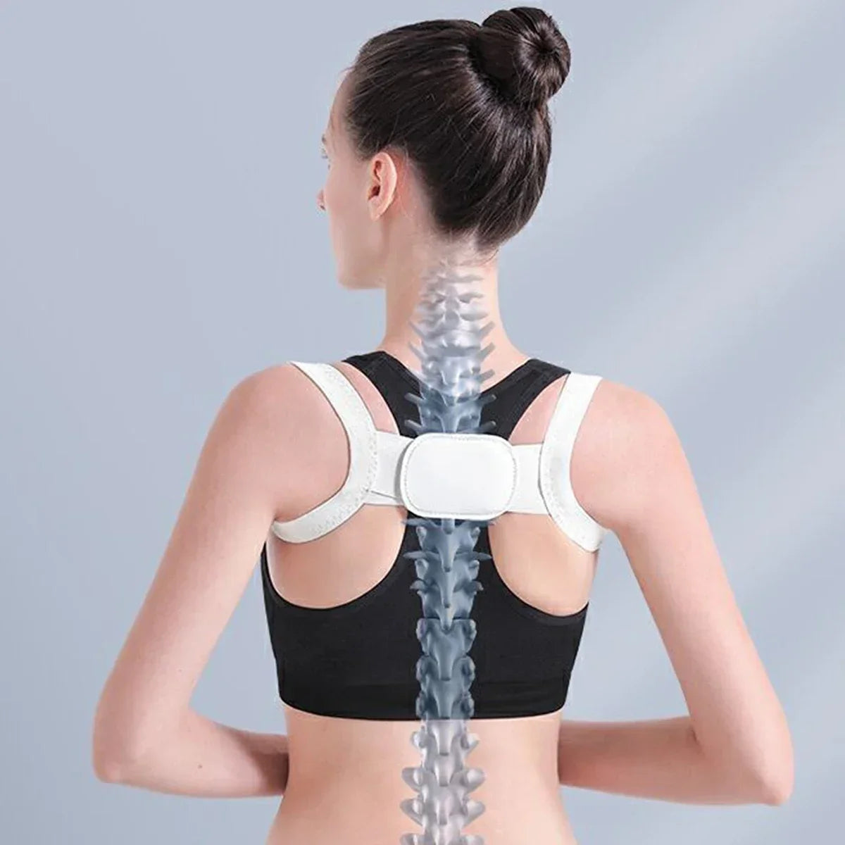 Back Posture Corrector Belt Adjustable Shoulder