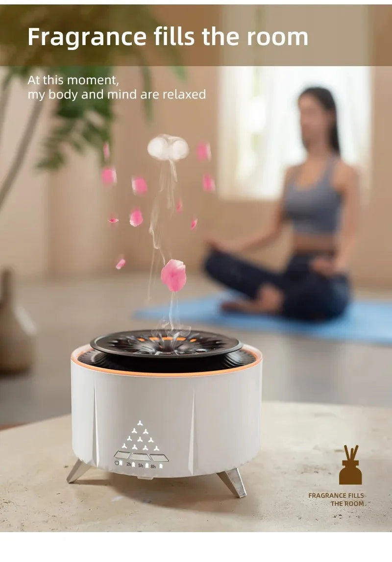 Large Room Jellyfish Oil Diffuser:Cool Design & Aromatherapy