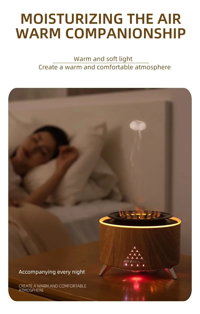 Large Room Jellyfish Oil Diffuser:Cool Design & Aromatherapy