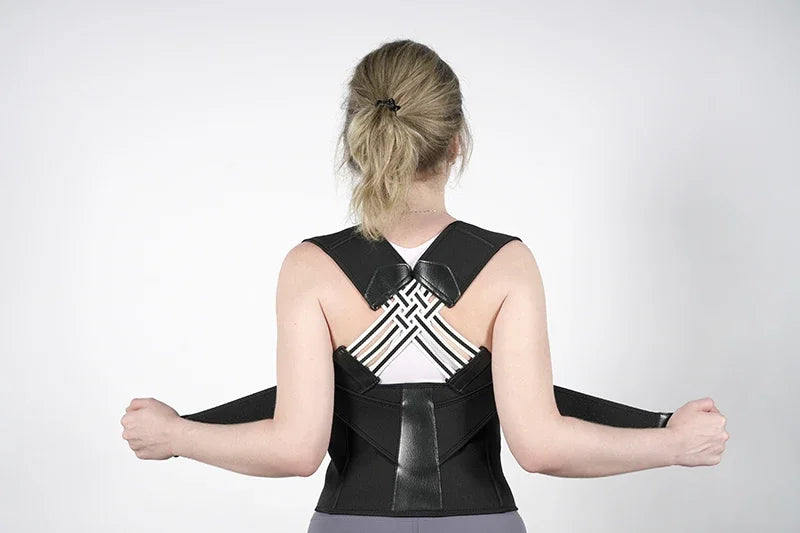 Adjustable Posture Brace for Comfortable Back Support
