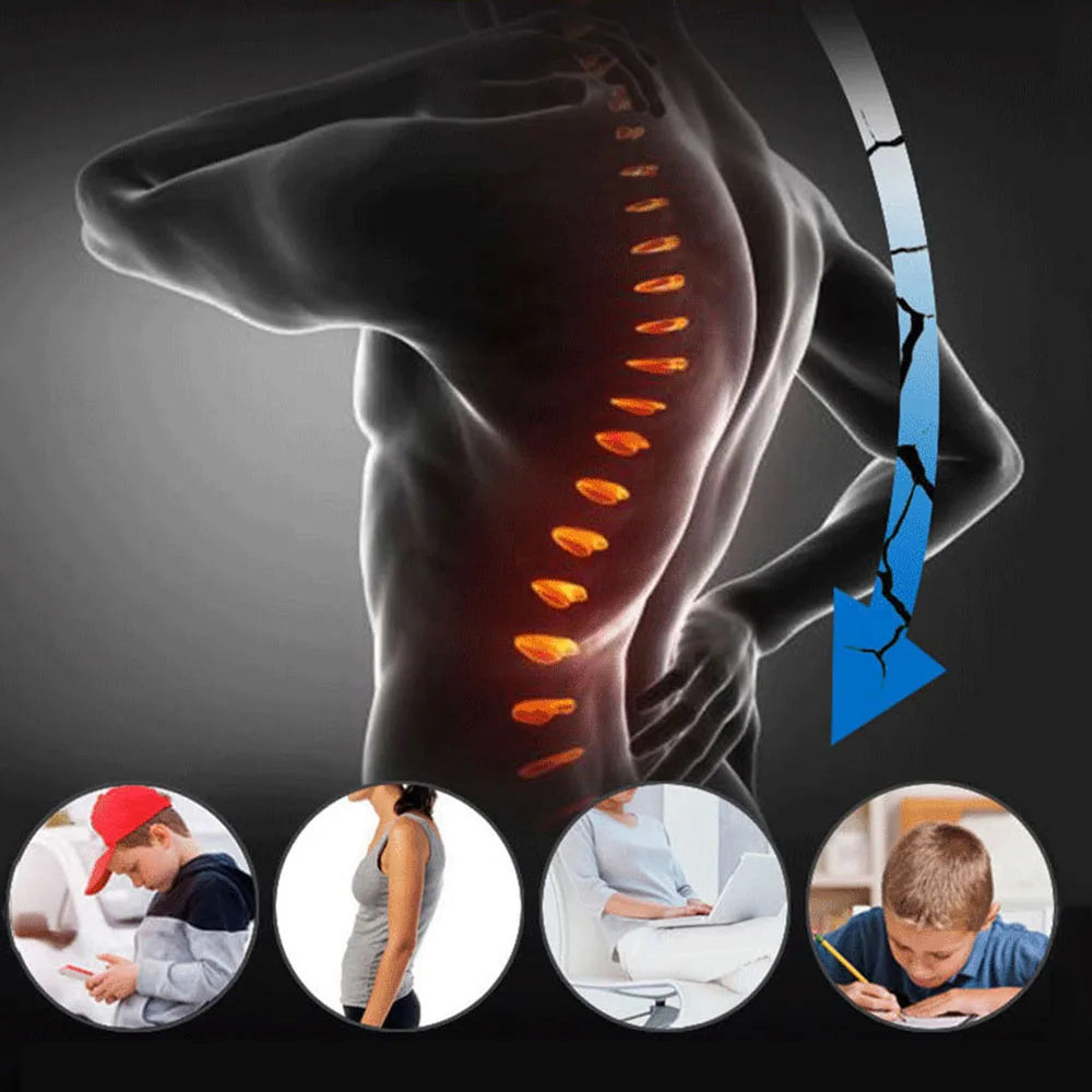 Back Brace for Posture Adjustable and Comfortable