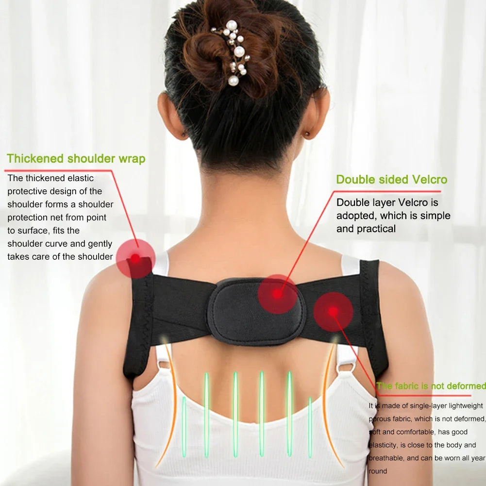 Adjustable Posture Corrector Back Support