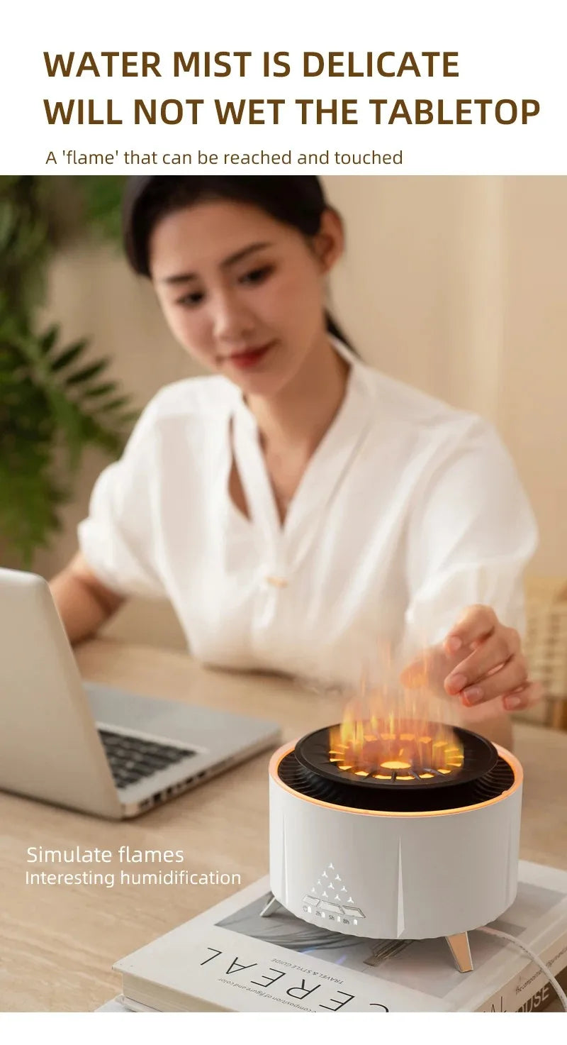 Large Room Jellyfish Oil Diffuser:Cool Design & Aromatherapy