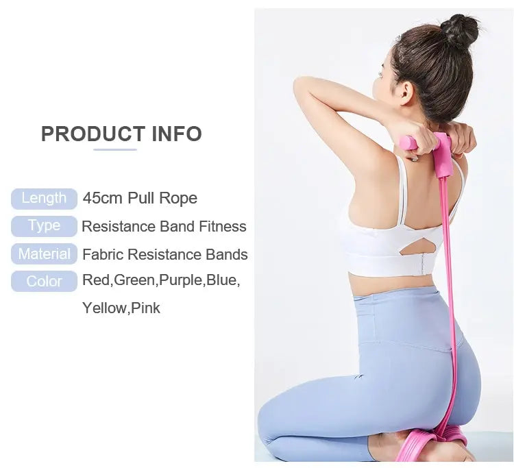 Elastic Fitness Bands For Sports Exercises