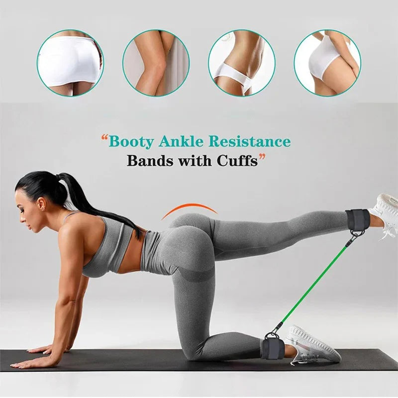 Resistance Band Set Workout Exercise Equipment
