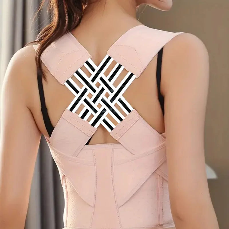 Adjustable Posture Brace for Comfortable Back Support