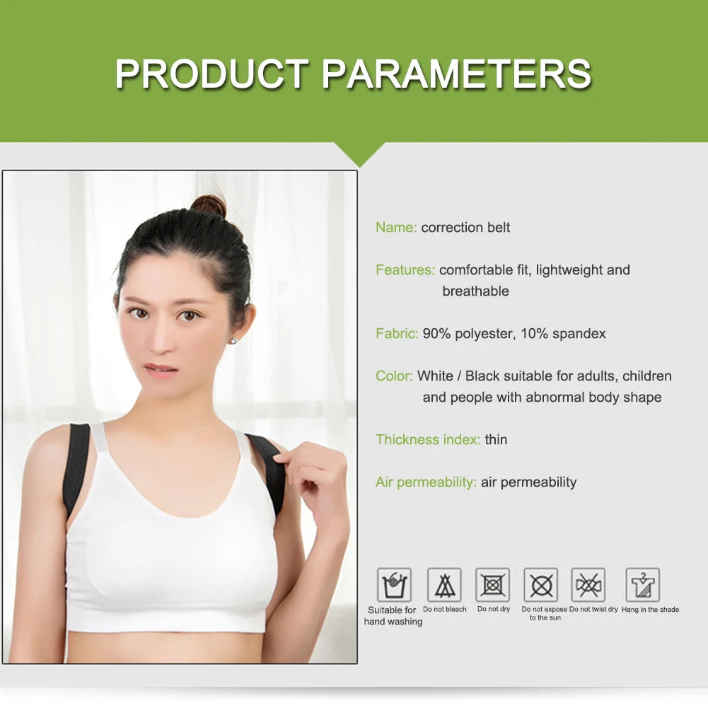 Adjustable Posture Corrector Back Support