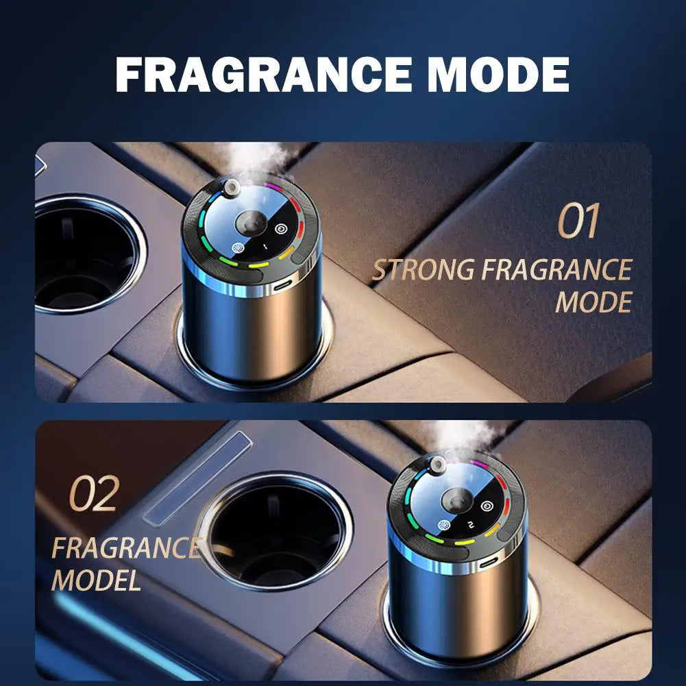 Car Aromatherapy Diffusers 5 Modes Car Humidifier Diffuser