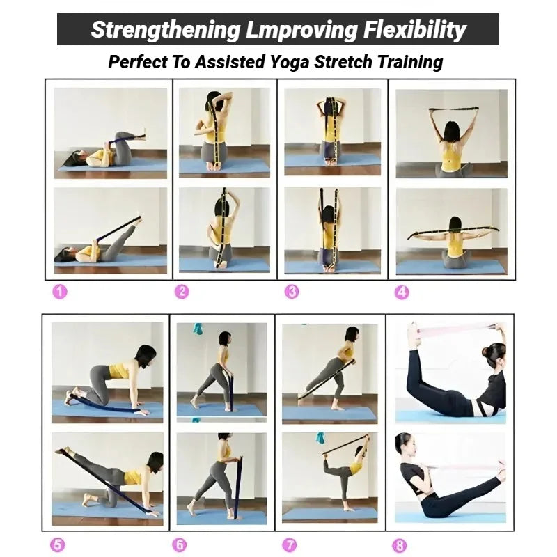 Yoga Auxiliary Stretching Belt