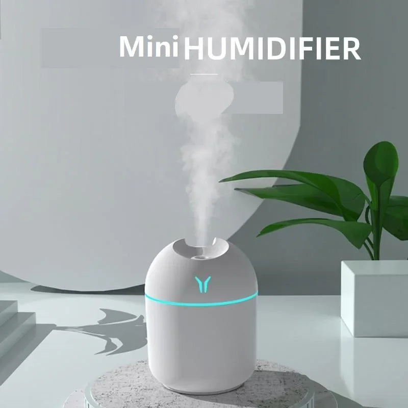 USB Mini Air Humidifier & Essential Oil Diffuser for Home