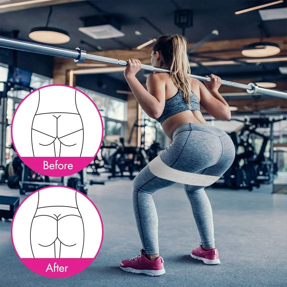 Fabric Workout Bands for Women & Men