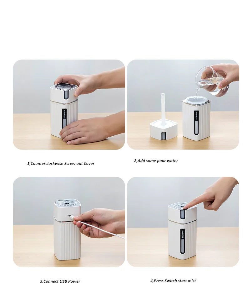 Air Humidifier Ultrasonic Smart Diffuser Humidifiers