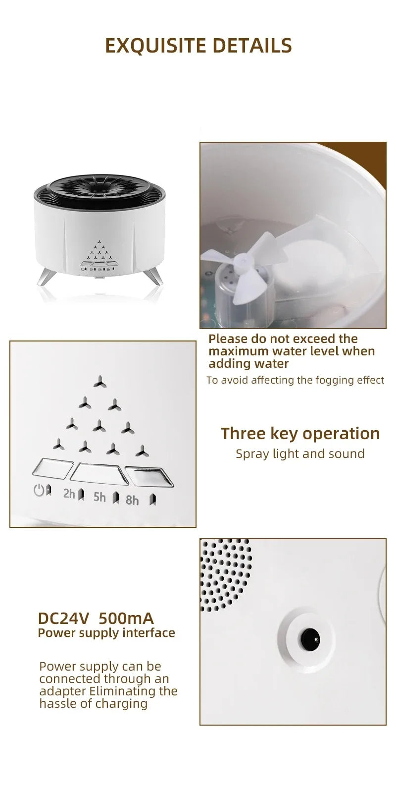 Large Room Jellyfish Oil Diffuser:Cool Design & Aromatherapy