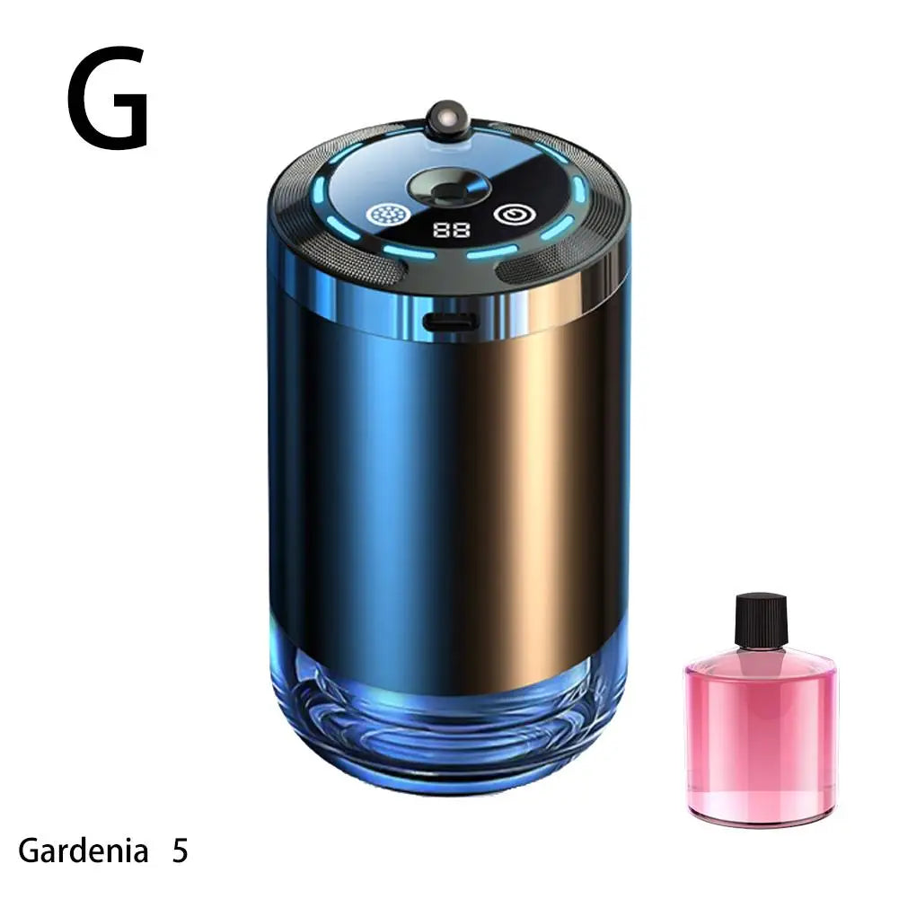 Car Humidifier with Aromatherapy Diffuser - 5 Modes, Long