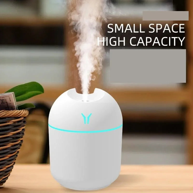 USB Mini Air Humidifier & Essential Oil Diffuser for Home