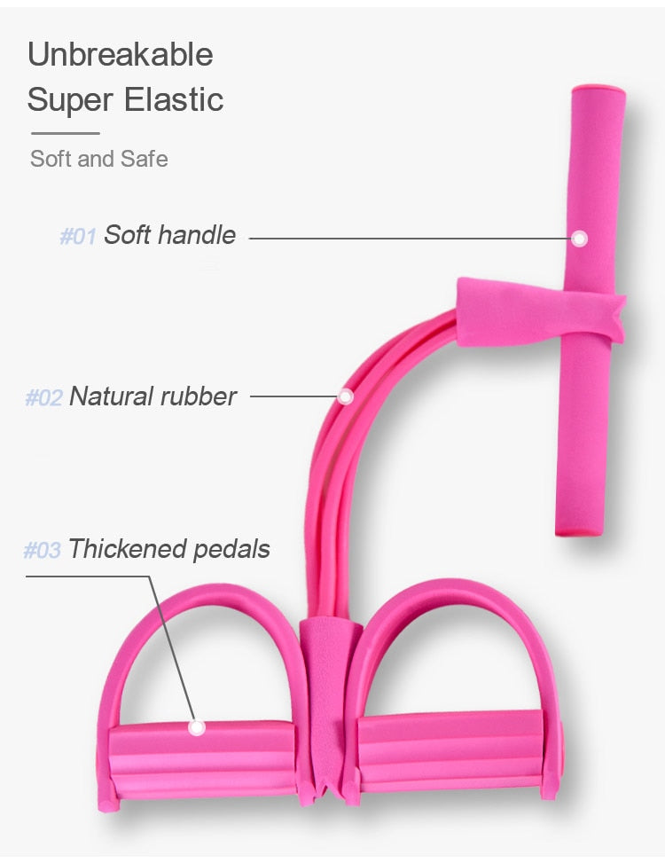 Elastic Fitness Bands For Sports Exercises