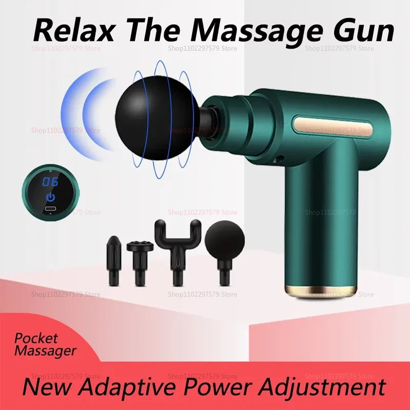 Electric Percussion Massager for Muscle Relief & Recovery