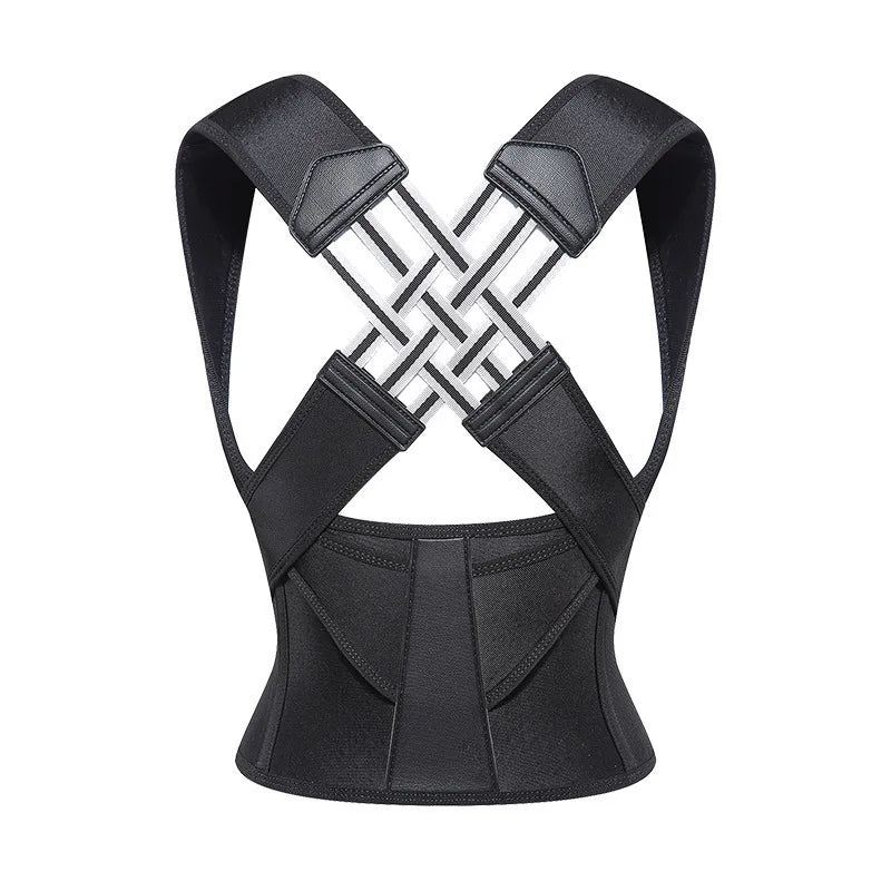 Adjustable Posture Brace for Comfortable Back Support