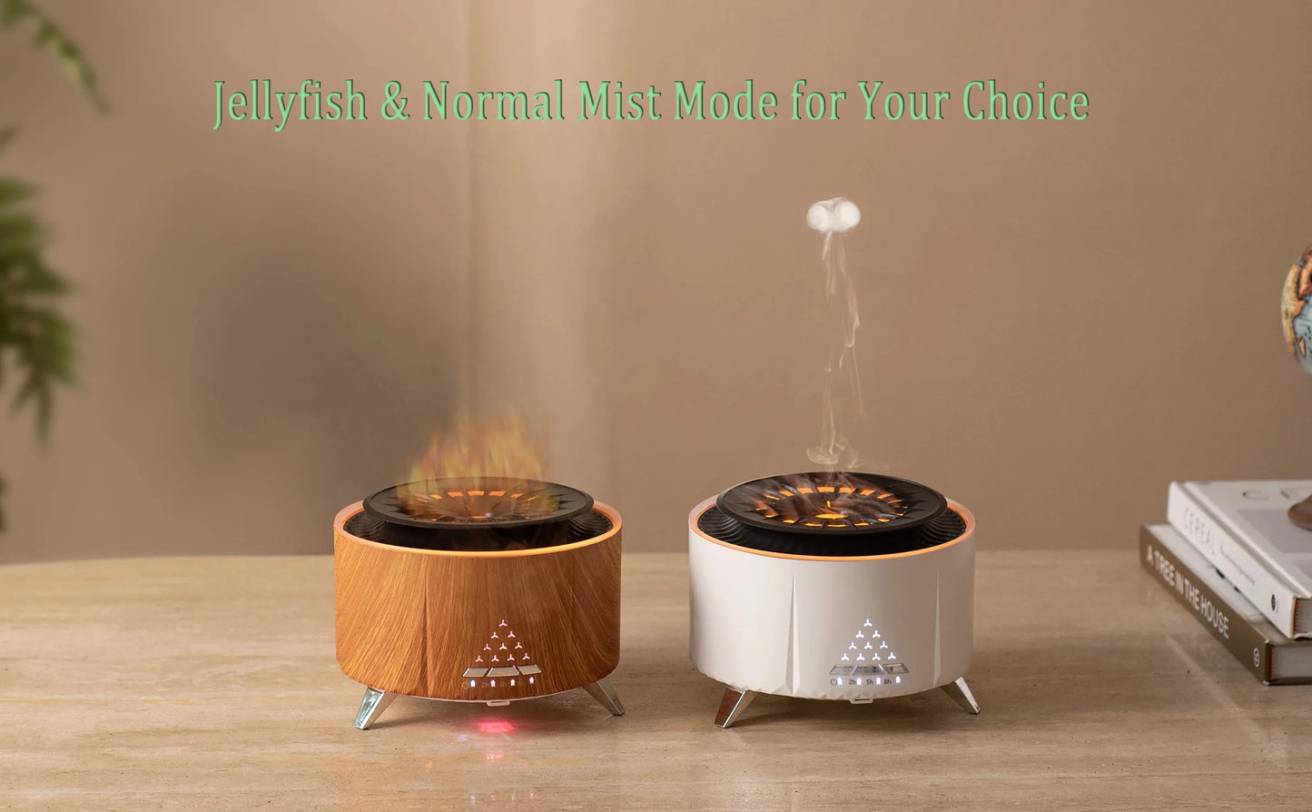 Large Room Jellyfish Oil Diffuser:Cool Design & Aromatherapy