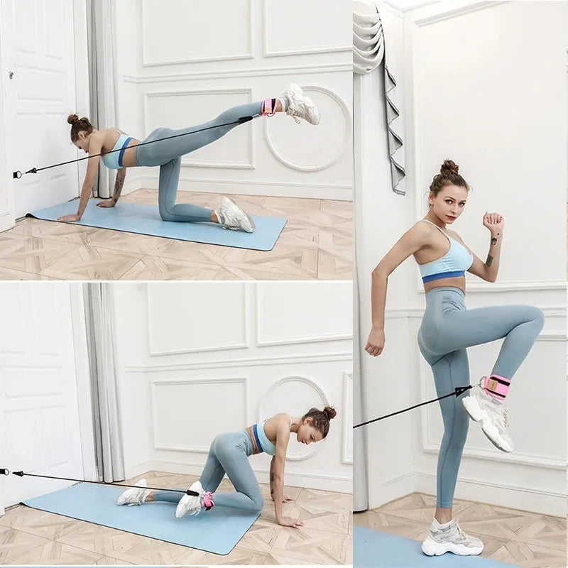 Resistance Band Set Workout Exercise Equipment