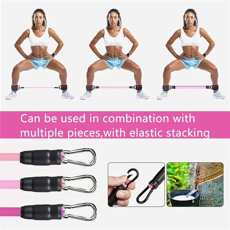 Resistance Band Set Workout Exercise Equipment